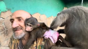 Анфиса от Люсиного массажа В РЕЛАКСЕ, она просто растеклась по Владу от счастье, Люся-заботушка)))