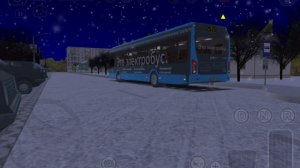 Новогодний рейс на электробус ЛИАЗ 6274 по 35 маршруту