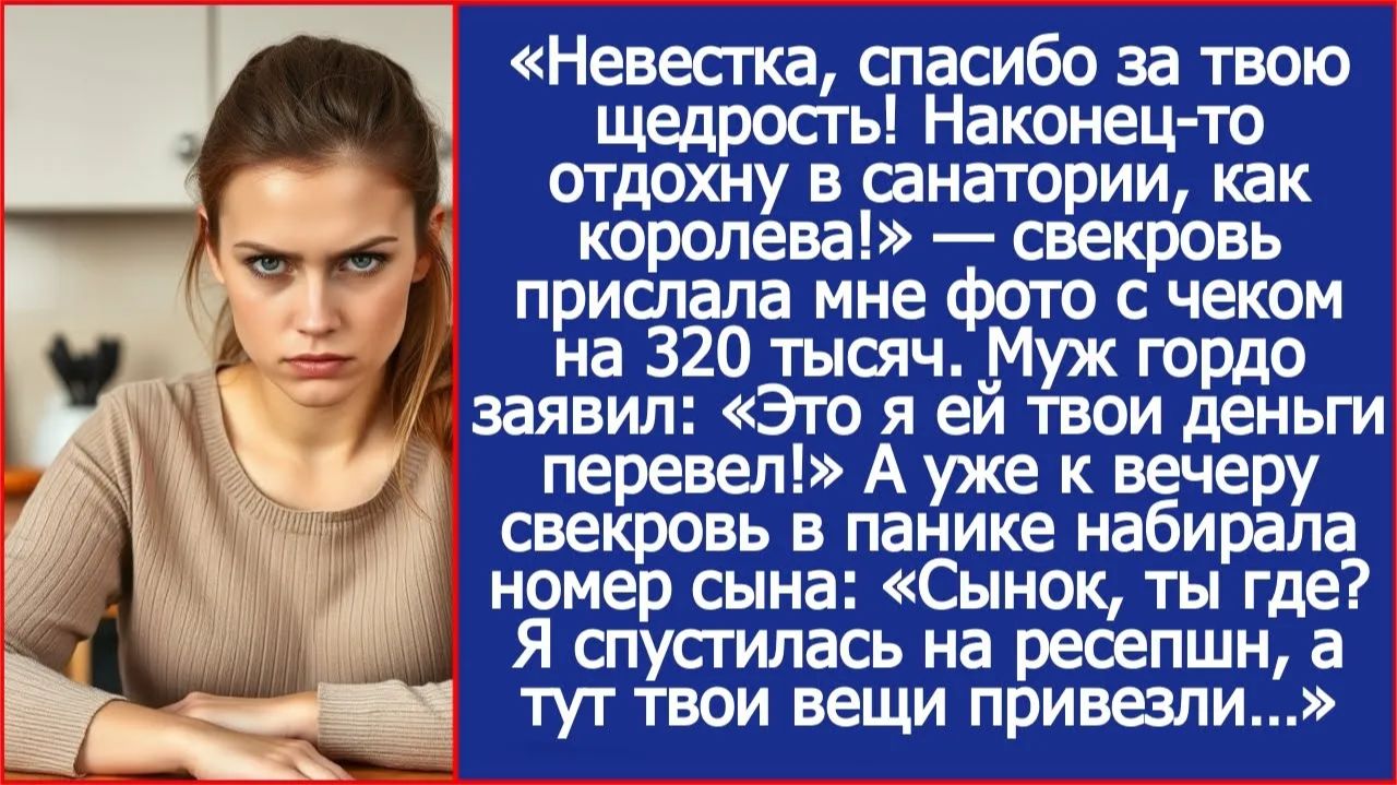 Это я матери твои деньги перевел! Гордо заявил муж | ИСТОРИИ ИЗ ЖИЗНИ | АУДИО РАССКАЗЫ смотреть онлайн