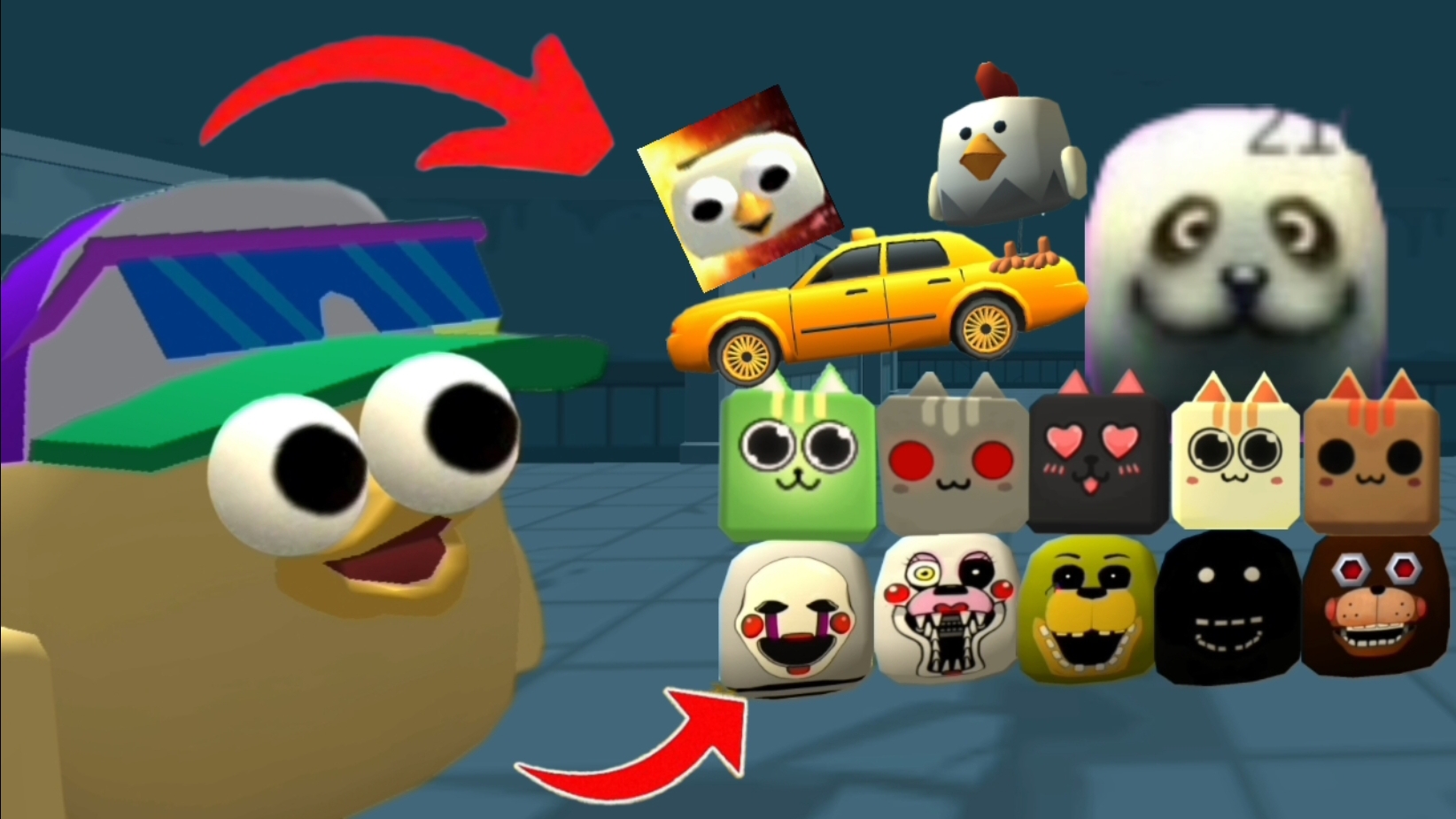 😱ПАСХАЛКИ,ВЕЩИ и БАГИ НОВОГО ОБНОВЛЕНИЯ 5.0.0 в ЧИКЕН ГАН! **Много пасхалок на СКИНЫ!**