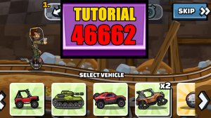 ‼️ 46662 TUTORIAL ‼️ (Billy Driver) - Hill Climb Racing 2