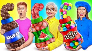 Кулинарный Челлендж: Я против Бабушки | Фантастические Кухонные Рецепты от Multi DO Challenge