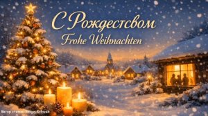 С Рождеством Frohe Weihnachten Душевное поздравление [get.gt]