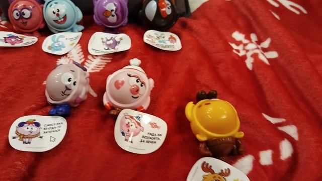 Распаковка из Ростикс. Смешарики вся коллекция смотреть онлайн