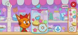 Три Кота Мультфильм Игра в карамельки