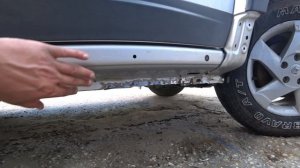 Снял пороги через 7 лет на Рено Дастер ,обязательно проверь у себя