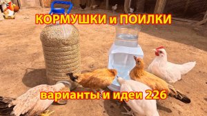 Кормушки и поилки для кур своими руками 226 🪚✂️ Пошаговая инструкция как сделать 🐔 🐓❣️