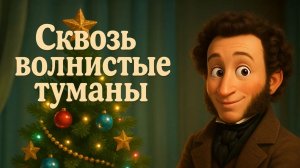 ПЕСНЯ Сквозь волнистые туманы! Пушкин стихи. Новогоднее настроение!