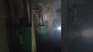 видео  печка  поф 57  доработка  с теплообменником  для лучшего  обогрева