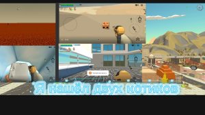 я нашёл новые баги и пасхалки котиков😺😺