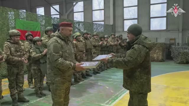 Награждение добровольцев отряда «БАРС-32» смотреть онлайн