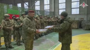 Награждение добровольцев отряда «БАРС-32»