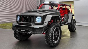 Новый  вездеход BRABUS мощностью 900 л.с. — звук, интерьер и экстерьер.