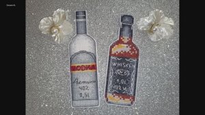 Вышила две бутылочки.mp4