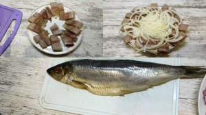 Как почистить и разделать селедку от костей на филе