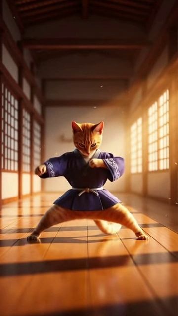 Кот Мастер Кунг-фу смотреть онлайн