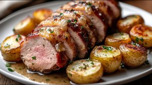 У вас есть свиная вырезка Приготовьте это ресторанное блюдо!