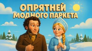 ПУШКИН Опрятней модного паркета! Новогодние стихи. Песня на стих ПУШКИНА. Стихи про зиму.