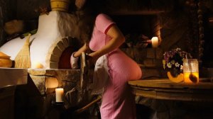 Cottage Simple Living in the Countryside ∣ Cozy Fire Cooking in a Pizza Oven