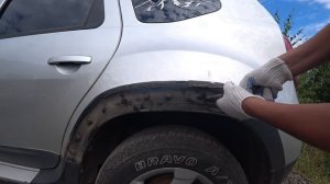 Снял накладку через 6 лет, на Рено Дастер, что под ней___