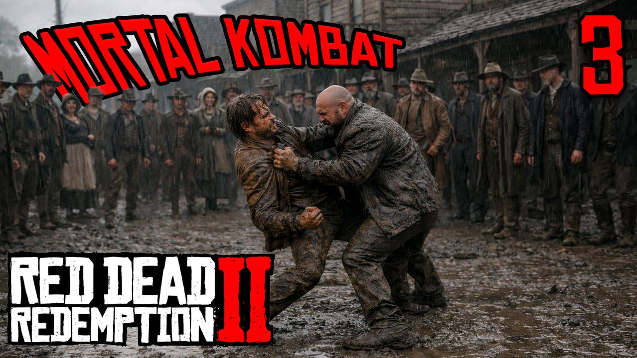 БОЛЬШОЙ ШКАФ - ГРОМКО ПАДАЕТ  Red Dead Redemption 2 3