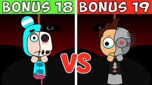 INCREDIBOX SPRUNKI СВАП БАТЛ ФАЗА 3 БОНУС 18 ПРОТИВ БОНУС 19 | МАРИО | БАНДИКУТ | МАША И МЕДВЕДЬ