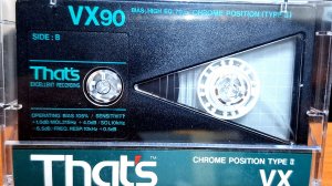 Обзор и тест кассеты That's VX (1989)