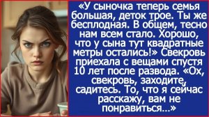 У сыночка теперь семья большая, деток трое. Ты же бесплодная была. | ИСТОРИИ ИЗ ЖИЗНИ|АУДИО РАССКАЗЫ