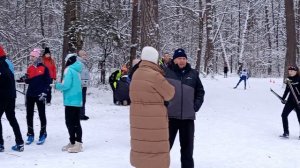 Борисово (пригород Серпухова), открытие лыжного сезона, гонка15 км.  3 января 2026