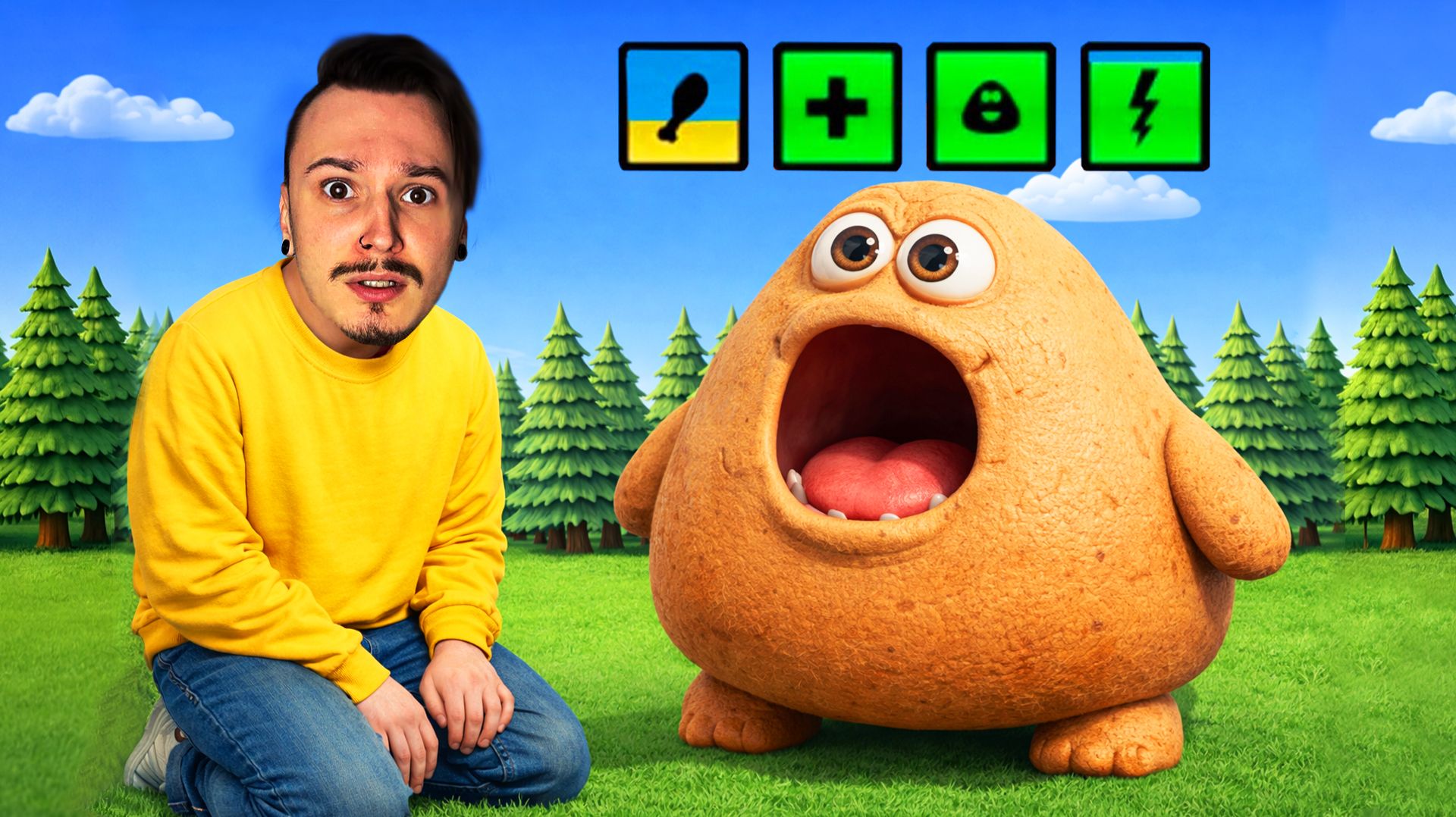 Я СЫГРАЛ В ПОУ ВПЕРВЫЕ В ЖИЗНИ... (Pou 3D) смотреть онлайн