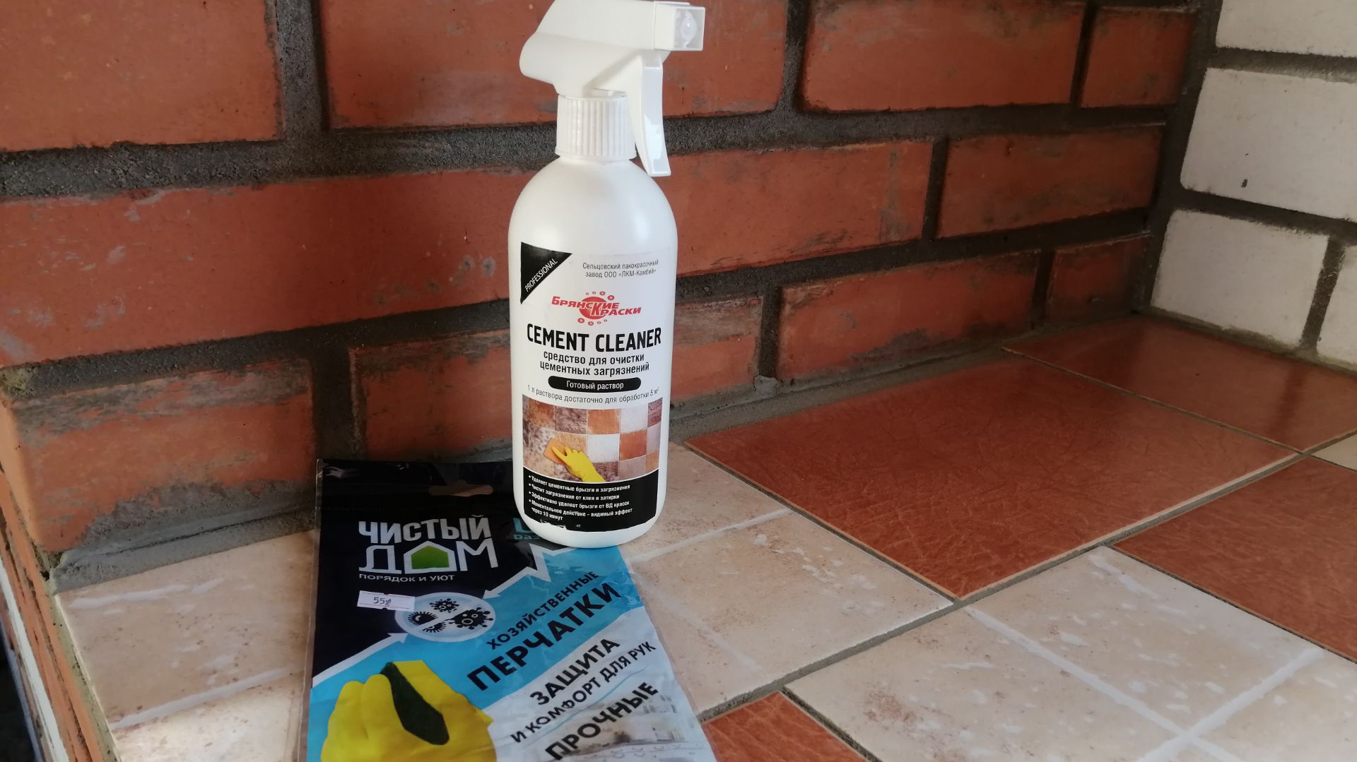 Как очистить кирпич один из способов? смотреть онлайн