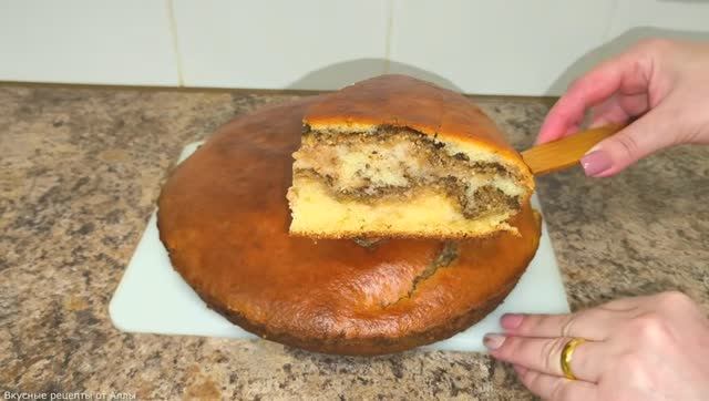 Яблочный пирог, который тает во рту.