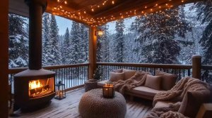 Новый год у камина 🎅 Расслабляющая рождественская обстановка. Релакс видео.