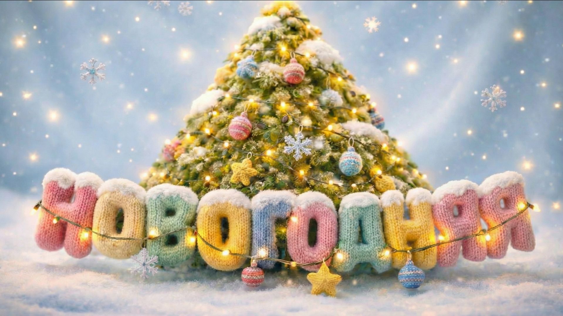 Ромчик Лунишка Лошадка Снеговик - Новогодняя Детские песни и мультфильмы