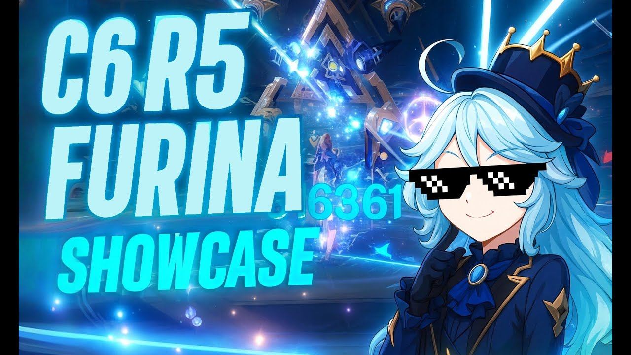 C6R5 Furina Showcase  316K Freeze  Plunge Madness  Genshin Impact