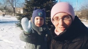 Зимний Новогодний Влог/Жизнь в селе/Гуляем и поём 😉