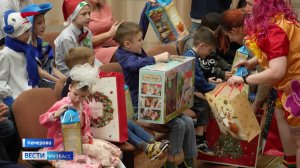 Мечты ребят из детского дома «Доверие» исполнили сотрудники компании «Кузбассразрезуголь».