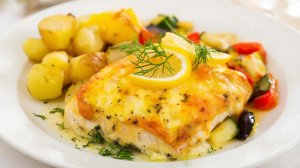 Нежная семга с картошкой под сырной корочкой : ужин, который удивит даже гурмана!