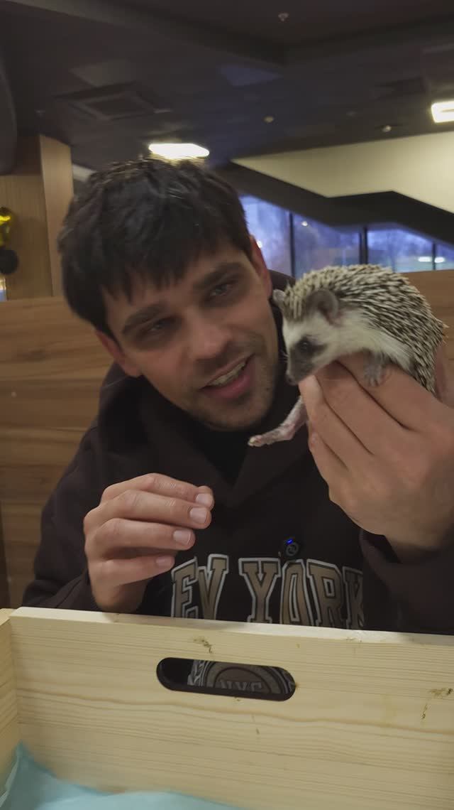 Сегодня мы ходили в Еж-Кафе 🦔 И скоро мы выложим полноценный ролик на наш Rutube канал 😉 смотреть онлайн