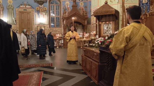 ГИМН «НЫНЕ ОТПУЩАЕШИ РАБА ТВОЕГО, ВЛАДЫКО…»: ВСЕНОЩНОЕ БДЕНИЕ АРХИЕРЕЙСКИМ ЧИНОМ 3 ЯНВАРЯ 2026 ГОДА смотреть онлайн