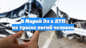 В Марий Эл в ДТП на трассе погиб человек