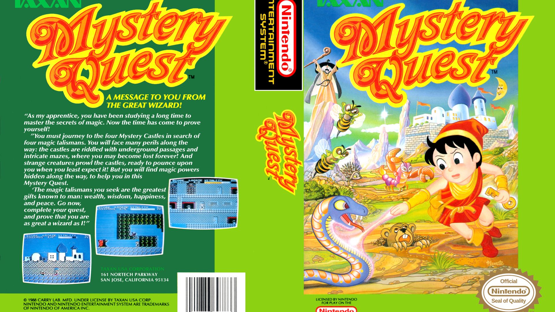 Mystery Quest (NES)