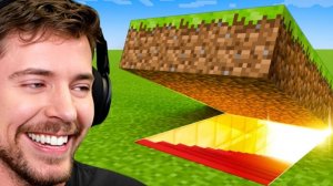 Mr.BEAST (МИСТЕР БИСТ) ВИДЕО В МАНКРАФТ НА РУССКОМ 2025 2026, В МАНКРАФТЕ 100, ИГРАЕТ