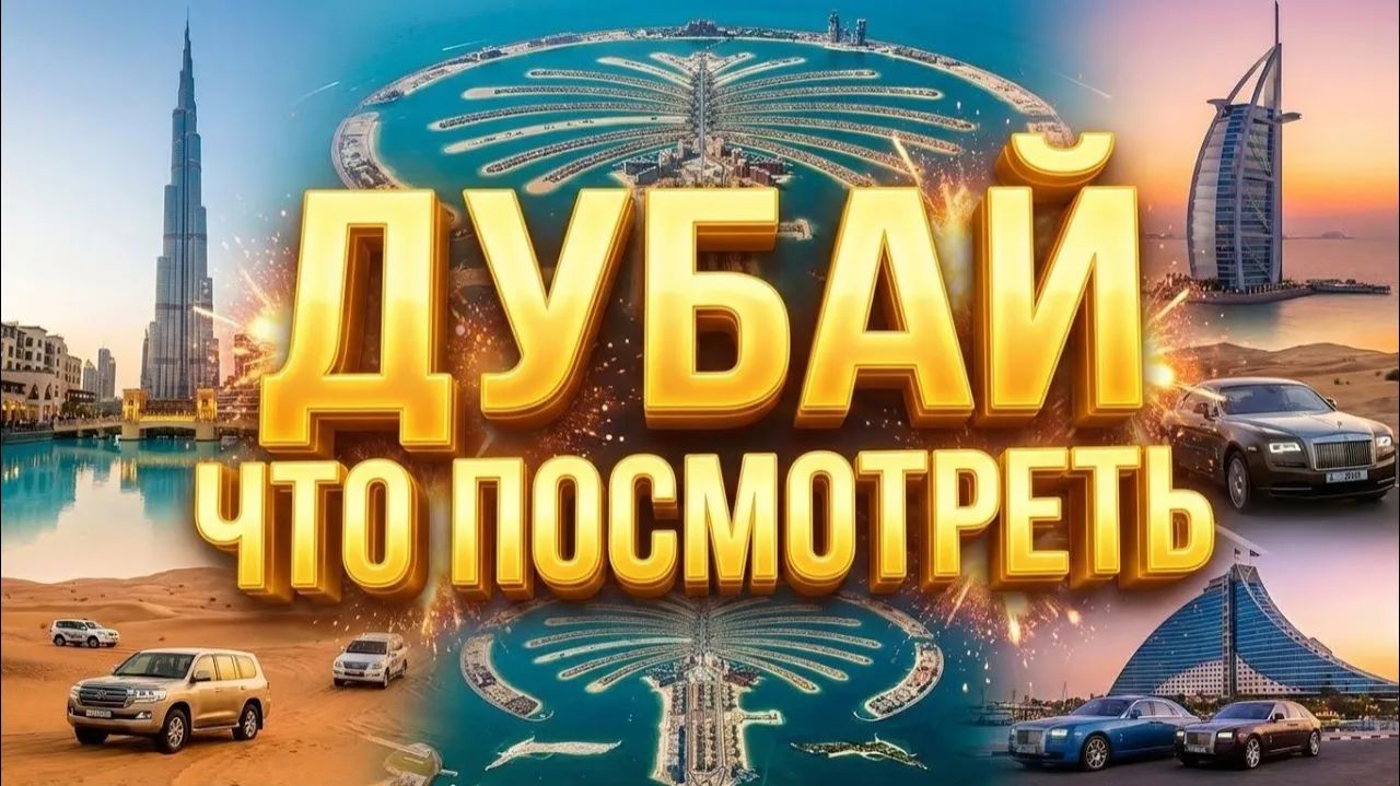 Дубай за один день. Что можно посмотреть  БЕСПЛАТНО. Лучшие места в Дубаи. смотреть онлайн