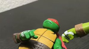 черепашки-ниндзя первая драка шредером только это минифигурки