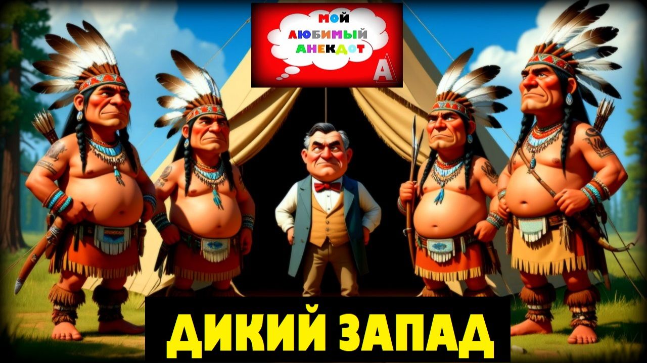 Анекдот «ДИКИЙ ЗАПАД» смотреть онлайн