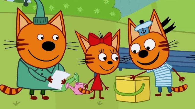 ТРИ КОТА - ЗИМНИЕ КАНИКУЛЫ - ТРИ КОТА ВИДЕОИГРА ДЛЯ ДЕТЕЙ - РАЗВИВАЮЩИЙ МУЛЬТИК ДЛЯ МАЛЫШЕЙ смотреть онлайн