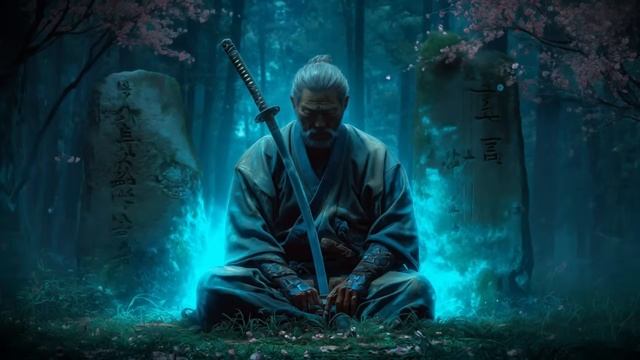 Последний самурай - Нежная музыка Японии, фоновая музыка для отдыха и расслабления смотреть онлайн