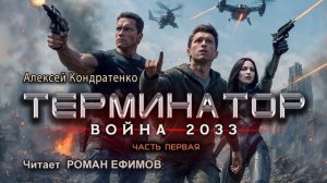 ТЕРМИНАТОР. ВОЙНА 2033 (аудиокнига). Часть 1. ФАНТАСТИКА. Алексей Кондратенко. Читает Роман Ефимов.