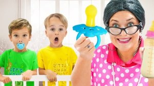 Странная няня для детей — история про дружбу и уважение.